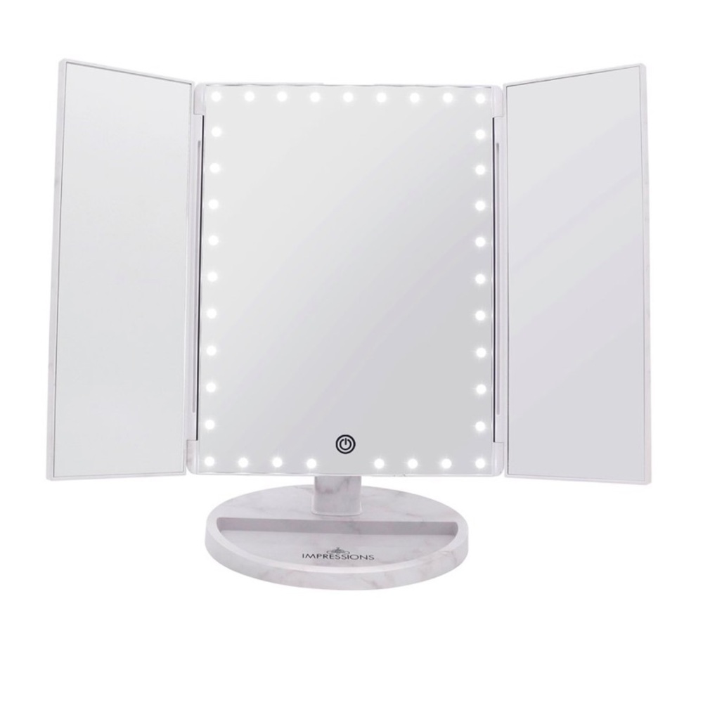 TOUCH TRIFOLD XL DIMMABLE LED MAKEUP MIRROR